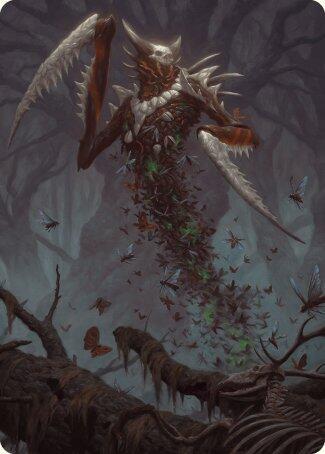 Grist, the Plague Swarm Art Card [Art Series: Modern Horizons 3] 18