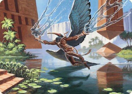 Nadu, Winged Wisdom Art Card [Art Series: Modern Horizons 3] 14