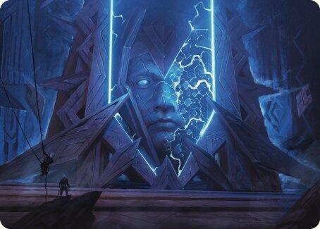 Stone Idol Generator Art Card [Art Series: Modern Horizons 3] 35