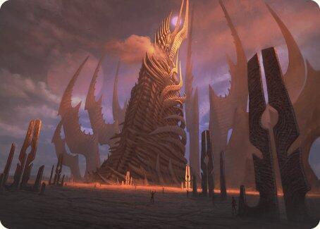 Phyrexian Tower Art Card [Art Series: Modern Horizons 3] 23