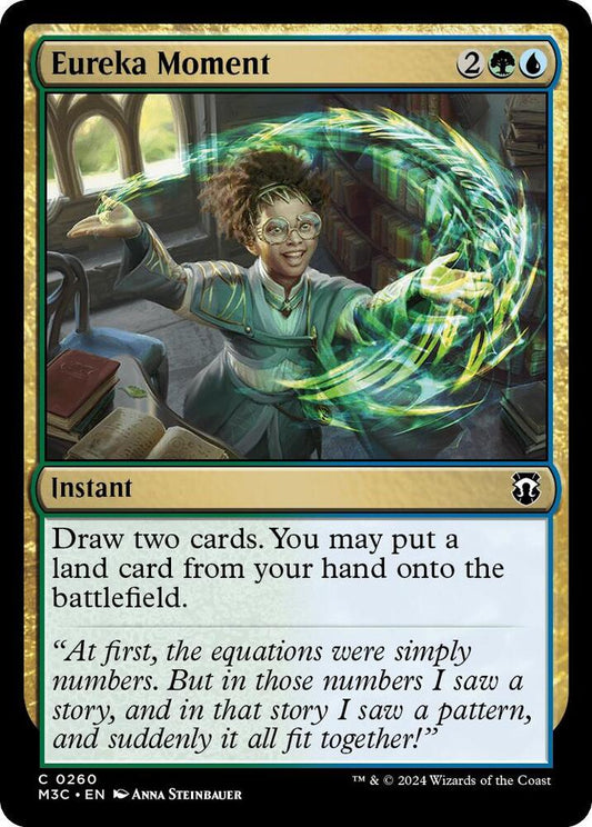 Eureka Moment (Ripple Foil) [Commander: Modern Horizons 3] 260