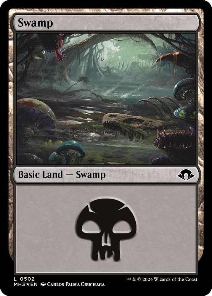 Swamp (0502) (Ripple Foil) [Modern Horizons 3] 502