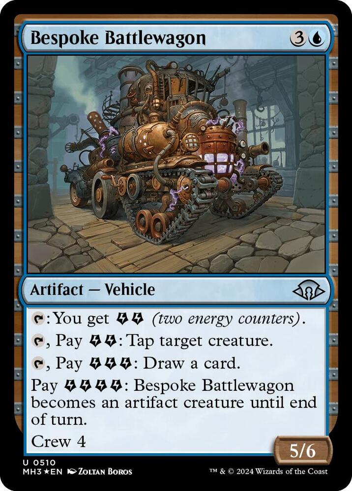 Bespoke Battlewagon (Ripple Foil) [Modern Horizons 3] 510