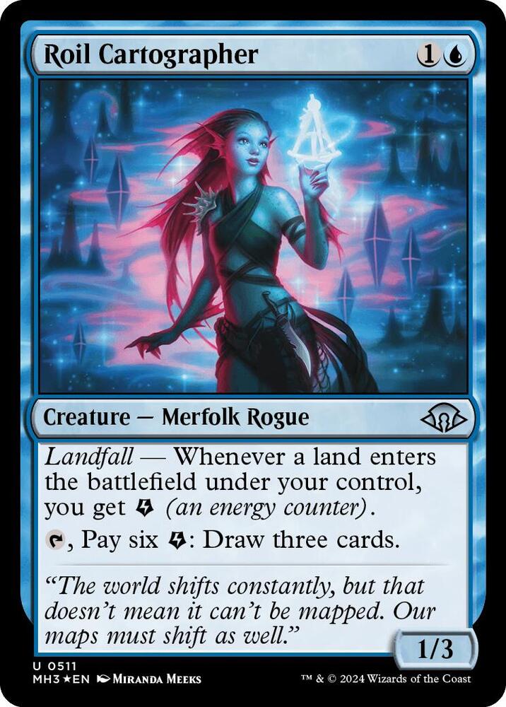 Roil Cartographer (Ripple Foil) [Modern Horizons 3] 511