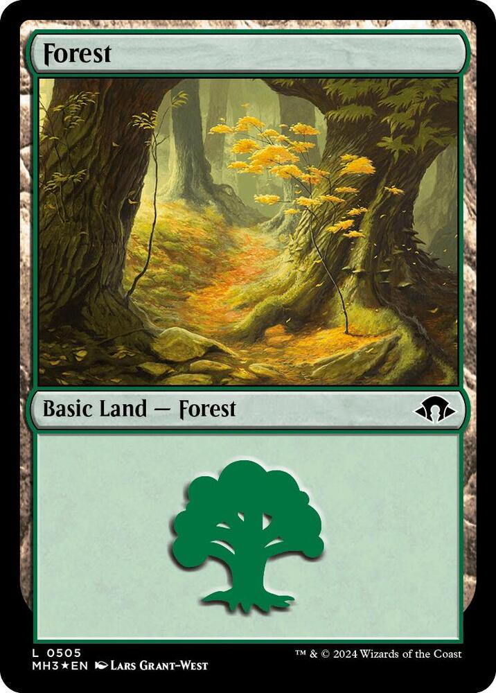 Forest (0505) (Ripple Foil) [Modern Horizons 3] 505