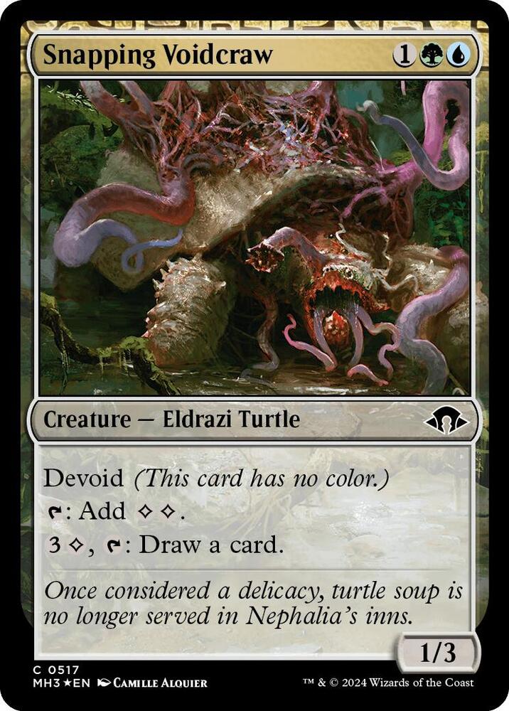 Snapping Voidcraw (Ripple Foil) [Modern Horizons 3] 517