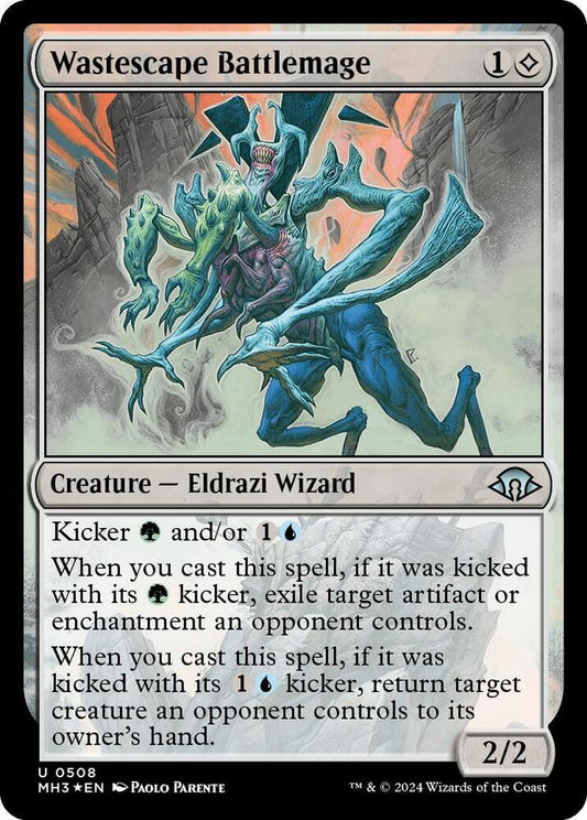 Wastescape Battlemage (Ripple Foil) [Modern Horizons 3] 508