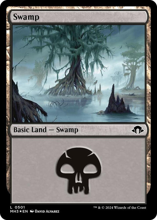 Swamp (0501) (Ripple Foil) [Modern Horizons 3] 501
