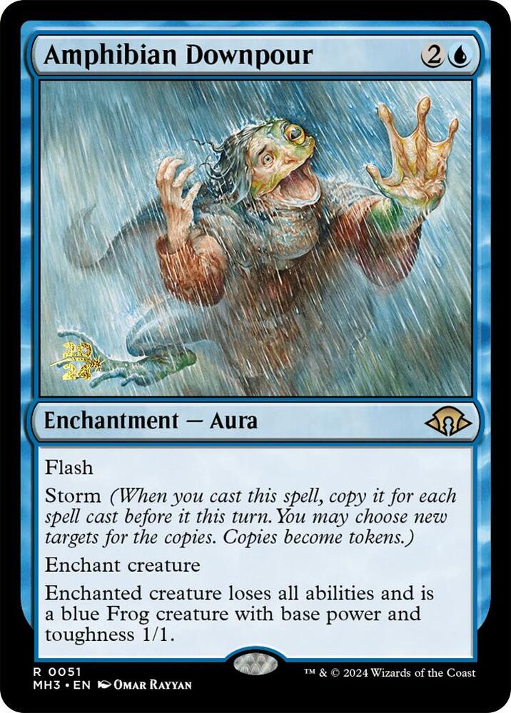 Amphibian Downpour [Prerelease Cards] 51