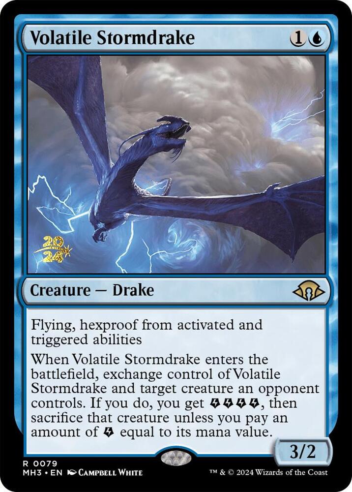 Volatile Stormdrake [Prerelease Cards] 79