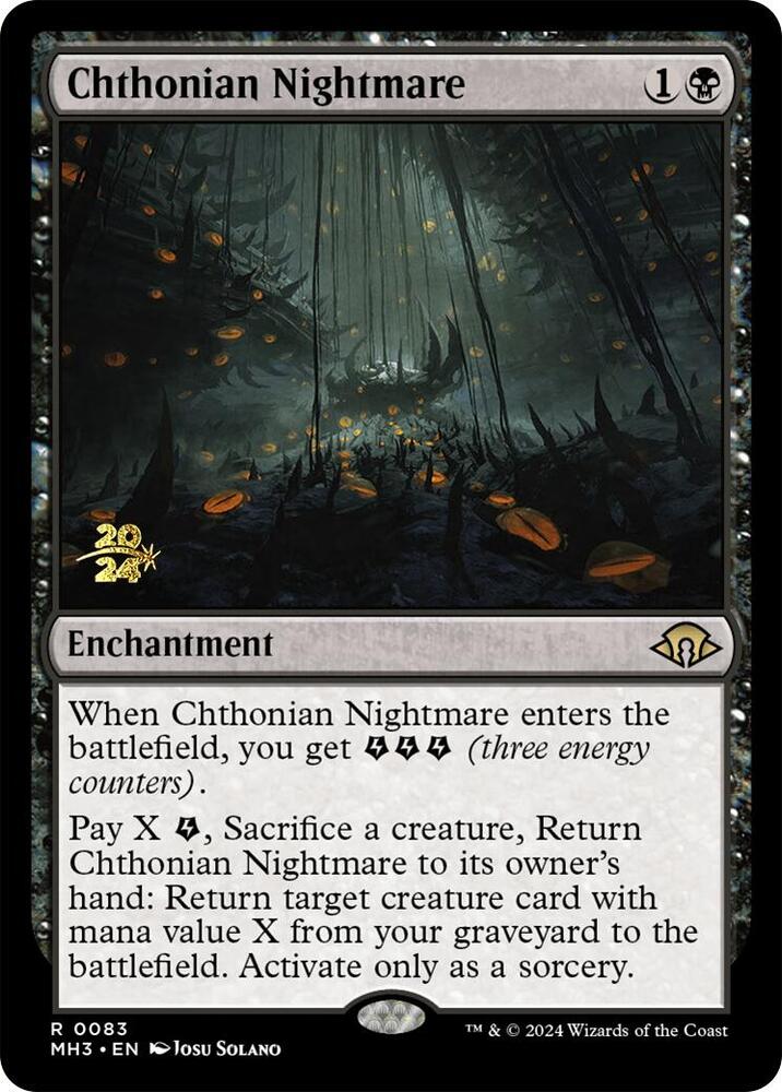Chthonian Nightmare [Prerelease Cards] 83