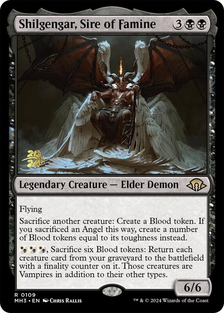 Shilgengar, Sire of Famine [Prerelease Cards] 109