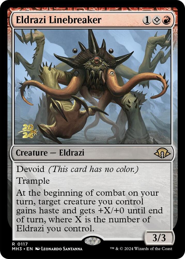 Eldrazi Linebreaker [Prerelease Cards] 117