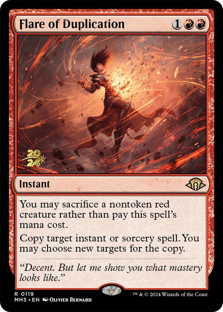 Flare of Duplication [Prerelease Cards] 119