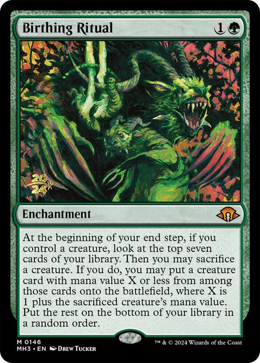 Birthing Ritual [Prerelease Cards] 146