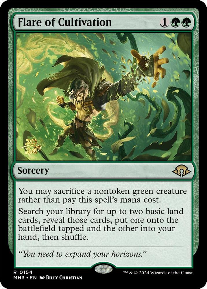Flare of Cultivation [Prerelease Cards] 154