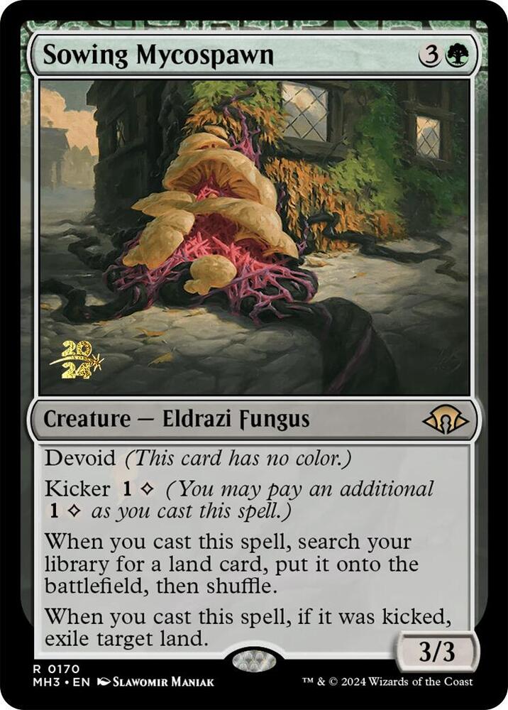 Sowing Mycospawn [Prerelease Cards] 170