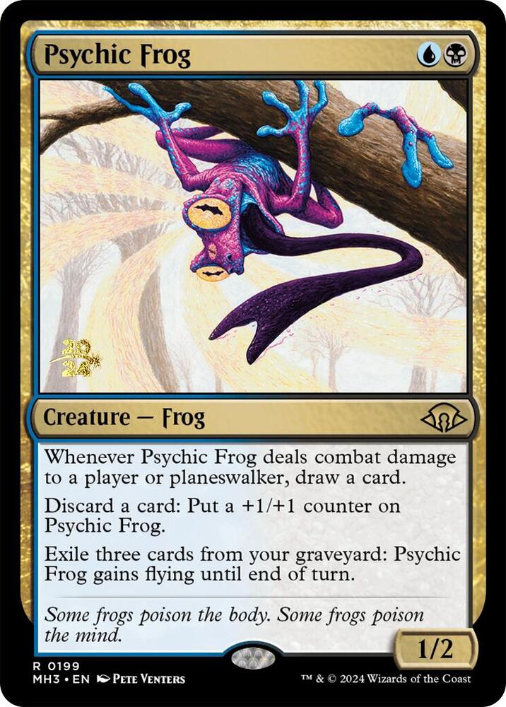 Psychic Frog [Prerelease Cards] 199
