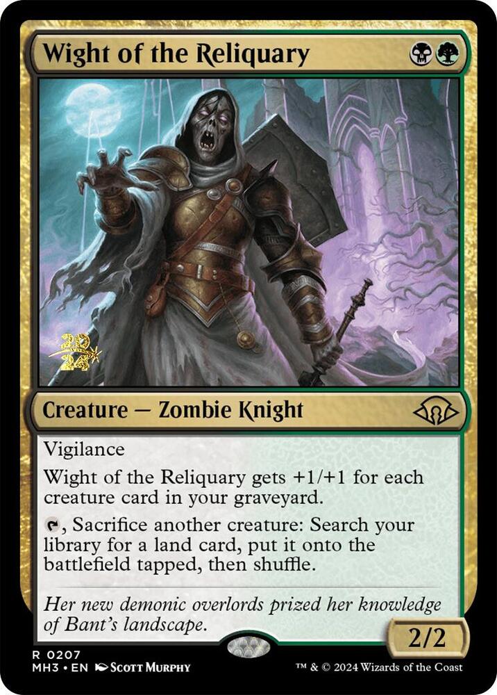 Wight of the Reliquary [Prerelease Cards] 207