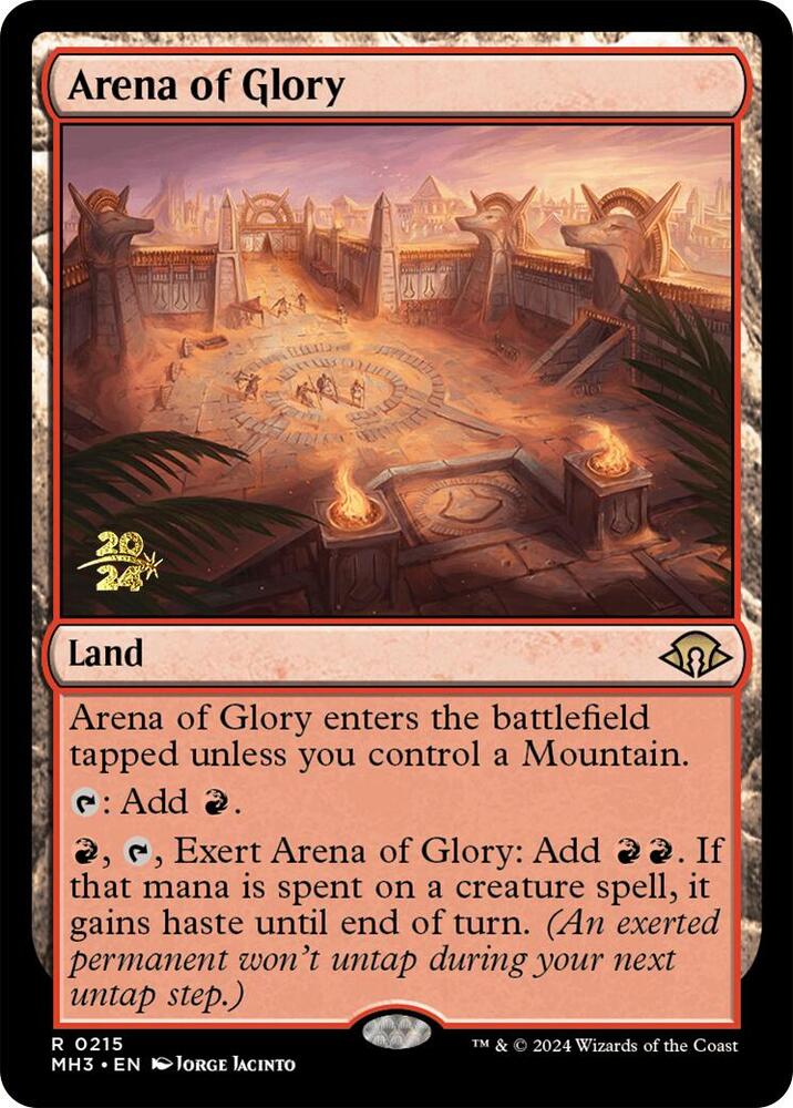 Arena of Glory [Prerelease Cards] 215