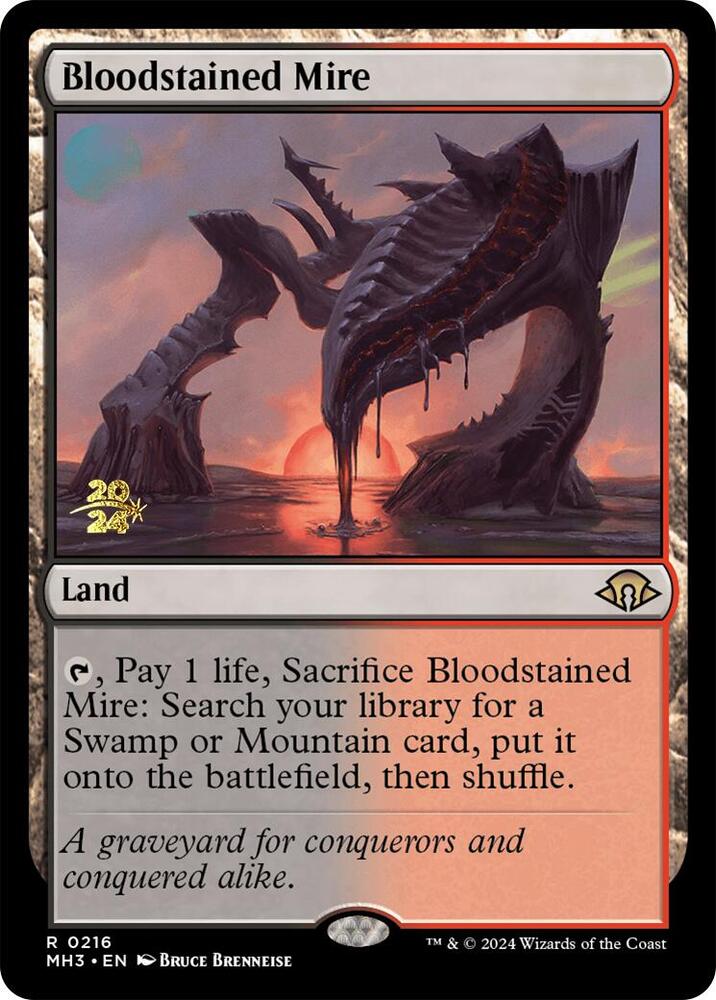 Bloodstained Mire [Prerelease Cards] 216