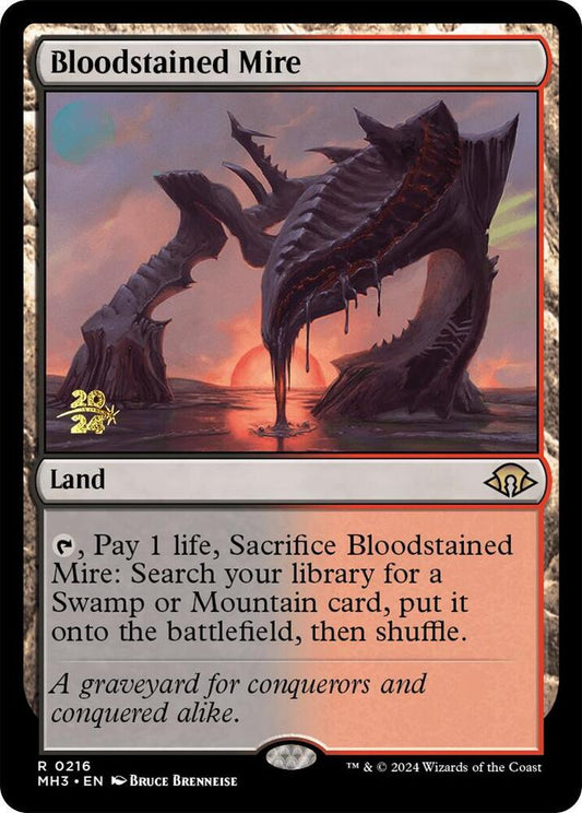 Bloodstained Mire [Prerelease Cards] 216