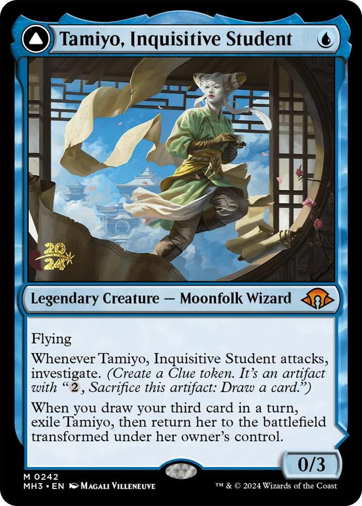 Tamiyo, Inquisitive Student [Prerelease Cards] 242