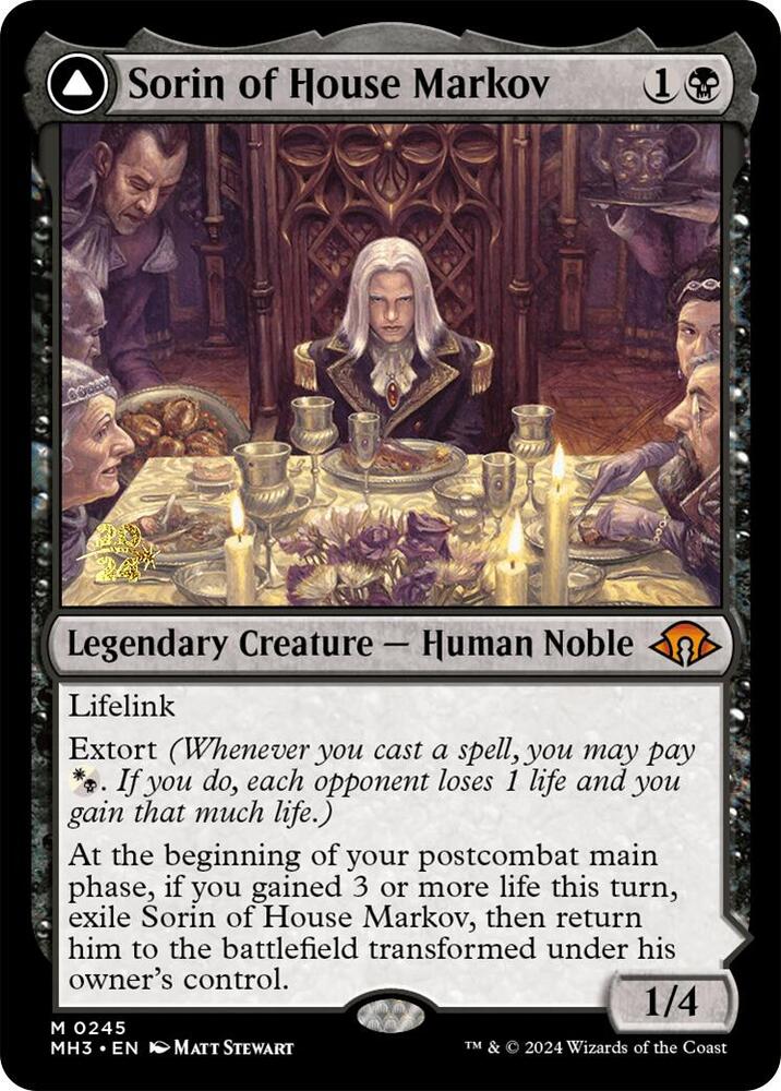 Sorin of House Markov [Prerelease Cards] 245