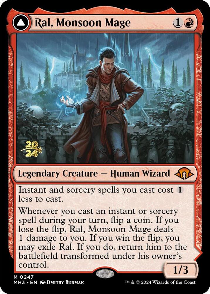 Ral, Monsoon Mage [Prerelease Cards] 247