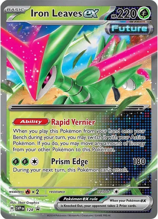 Iron Leaves ex - 128 [SV: Scarlet & Violet Promo Cards] 128