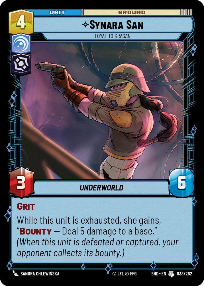 Synara San - Loyal to Kragan [Shadows of the Galaxy] 033/262
