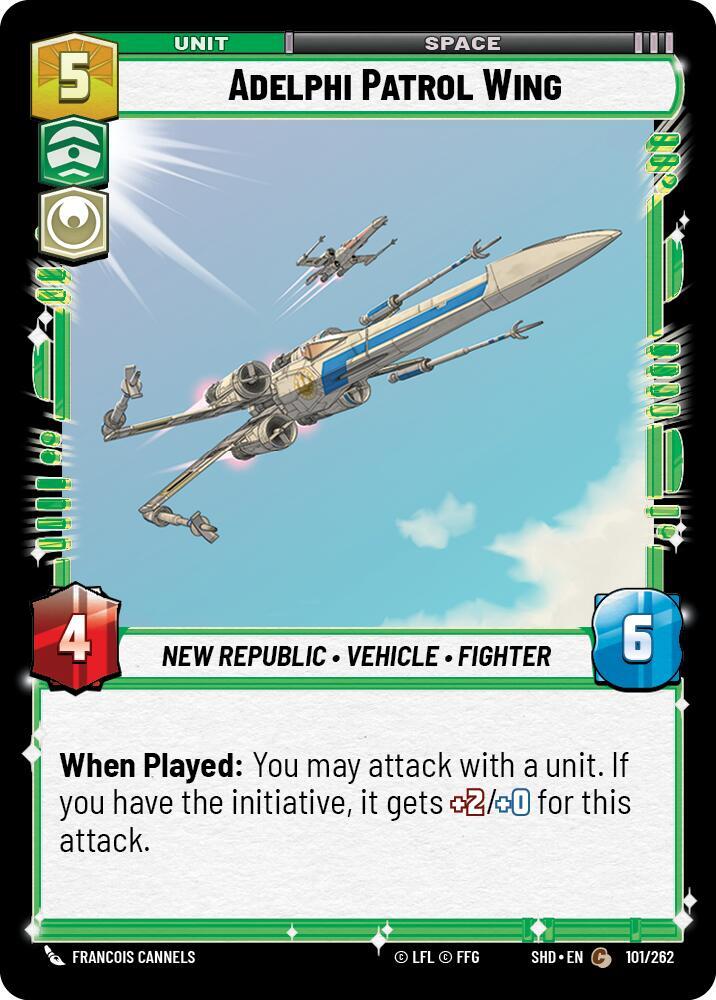 Adelphi Patrol Wing [Shadows of the Galaxy] 101/262