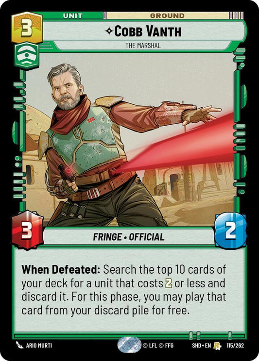 Cobb Vanth - The Marshal [Shadows of the Galaxy] 115/262