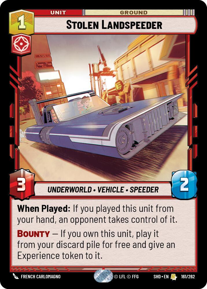 Stolen Landspeeder [Shadows of the Galaxy] 161/262