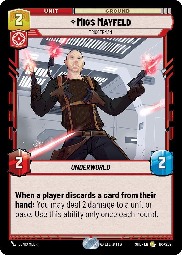 Migs Mayfeld - Triggerman [Shadows of the Galaxy] 163/262