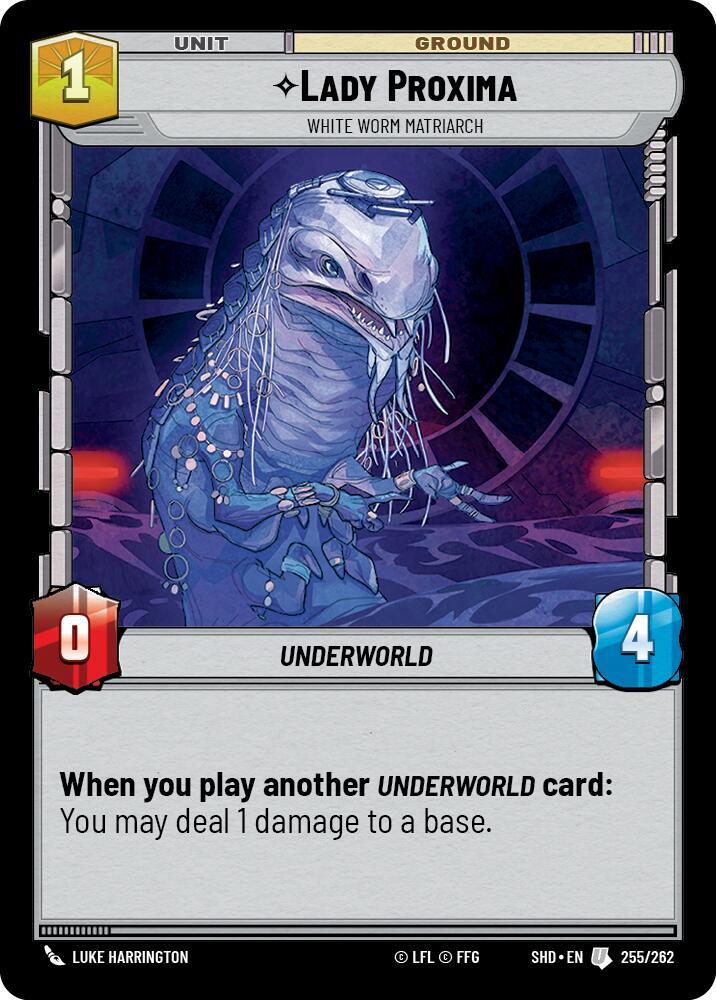 Lady Proxima - White Worm Matriarch [Shadows of the Galaxy] 255/262