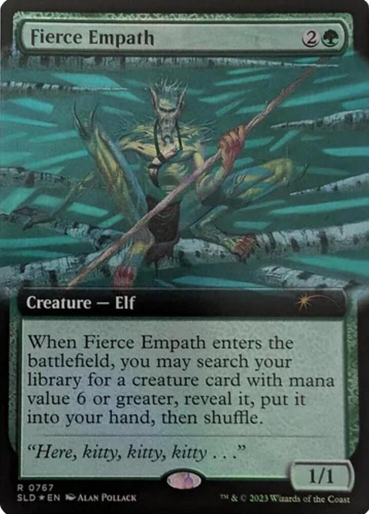 Fierce Empath (Extended Art) [Secret Lair Drop Series] 767