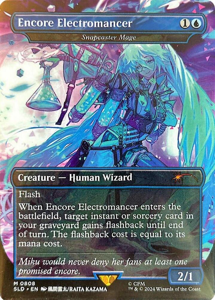 Encore Electromancer - Snapcaster Mage [Secret Lair Drop Series] 808