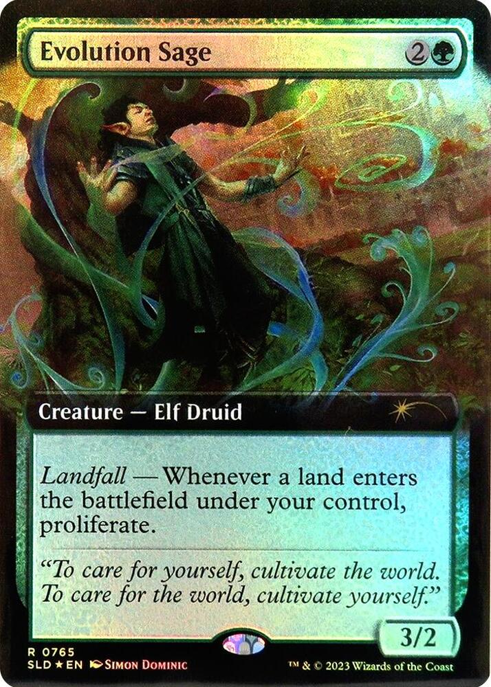Evolution Sage (Extended Art) [Secret Lair Drop Series] 765