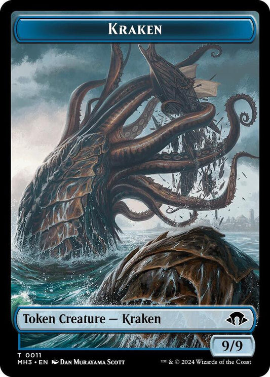 Kraken // Energy Reserve Double-Sided Token [Modern Horizons 3] 11 // 36