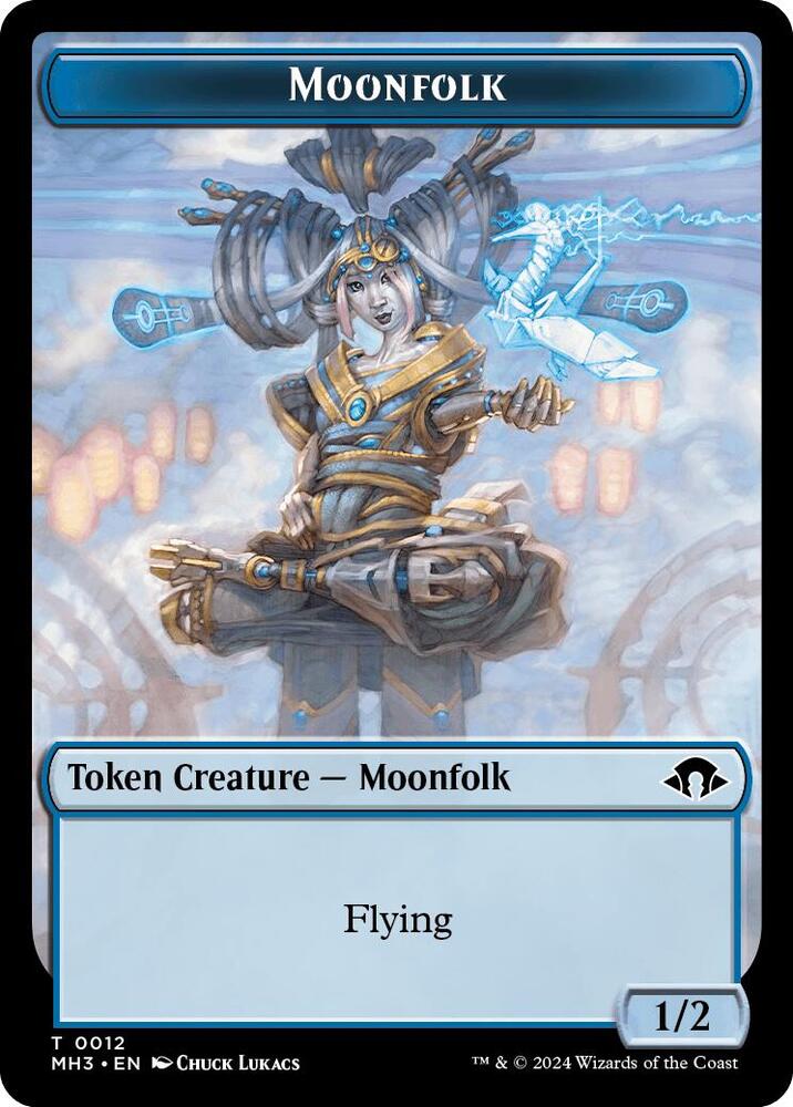 Moonfolk Token [Modern Horizons 3] 12
