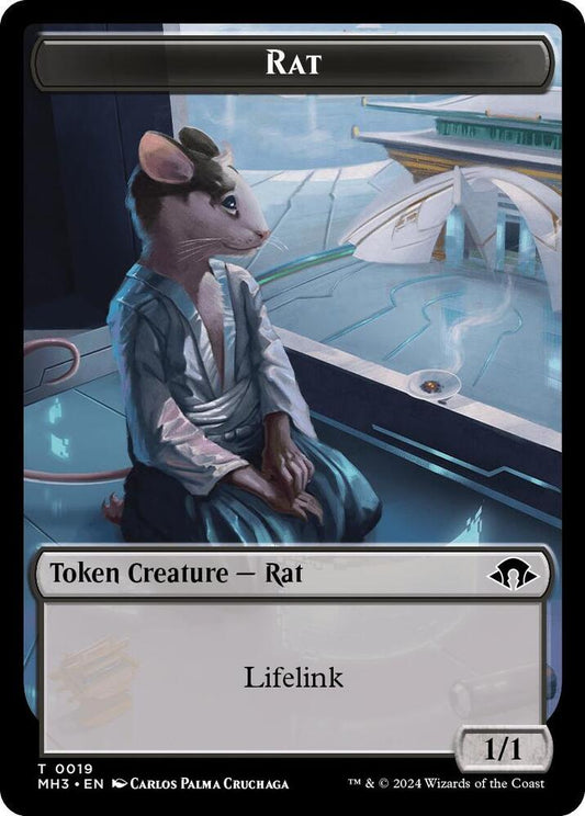 Rat // Energy Reserve Double-Sided Token [Modern Horizons 3] 19 // 36