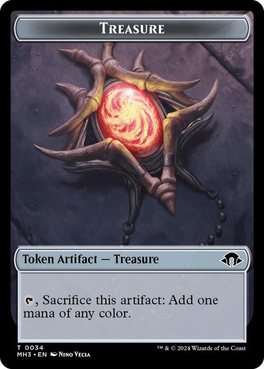 Treasure // Energy Reserve Double-Sided Token [Modern Horizons 3] 34 // 36