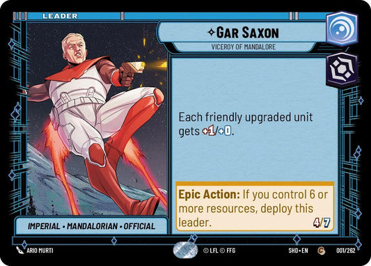 Gar Saxon - Viceroy of Mandalore [Shadows of the Galaxy] 001/262