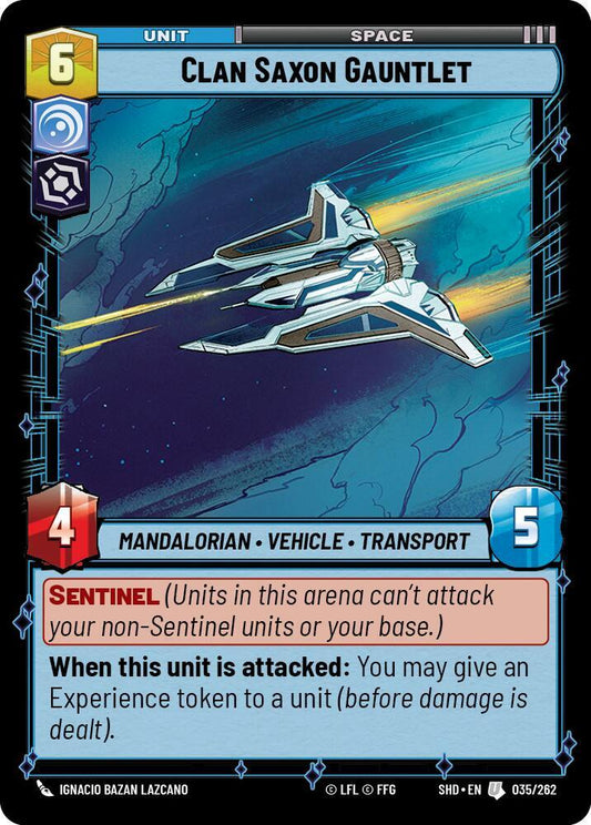 Clan Saxon Gauntlet [Shadows of the Galaxy] 035/262