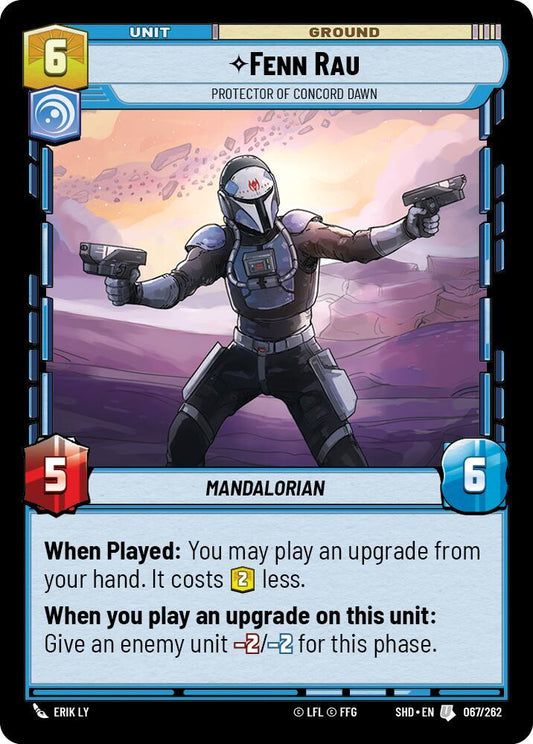 Fenn Rau - Protector of Concord Dawn [Shadows of the Galaxy] 067/262