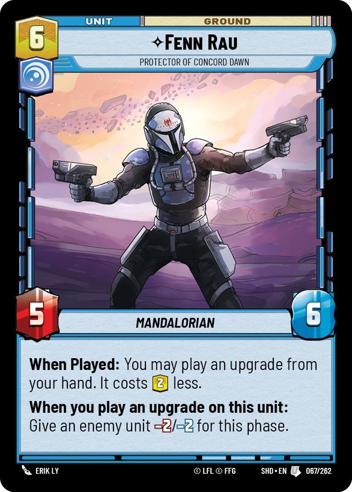 Fenn Rau - Protector of Concord Dawn [Shadows of the Galaxy] 067/262