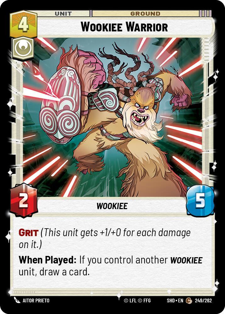 Wookiee Warrior [Shadows of the Galaxy] 249/262