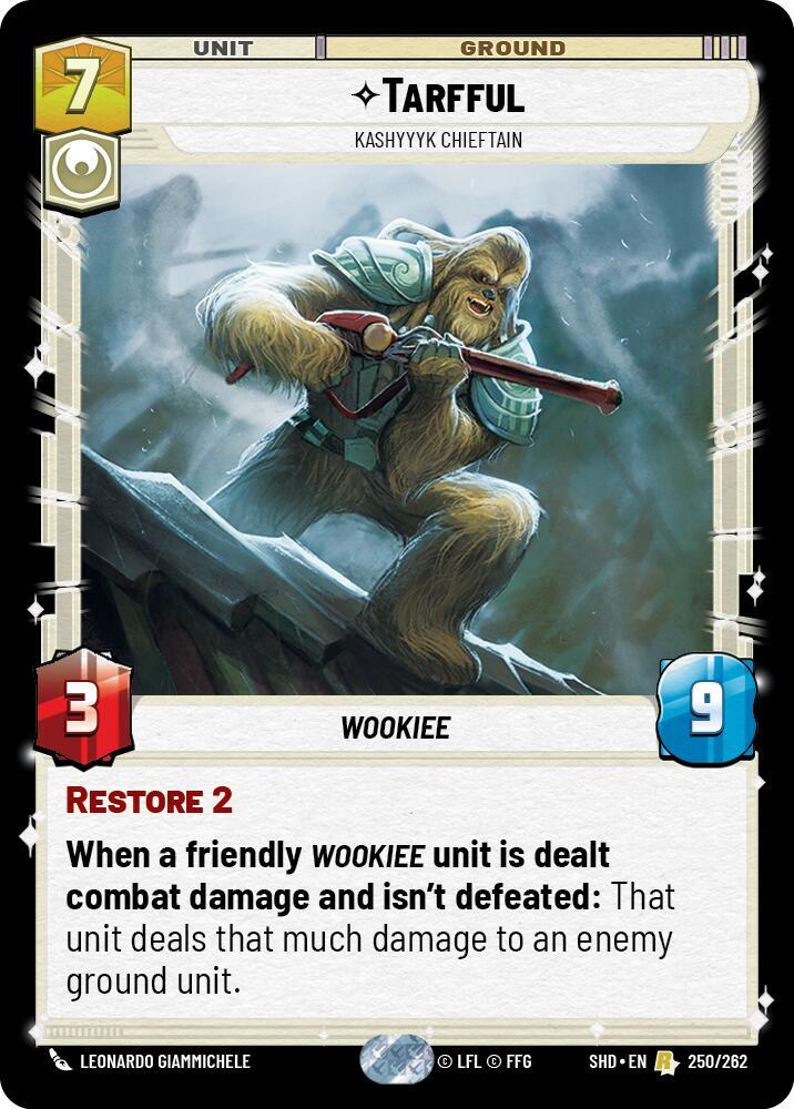 Tarfful - Kashyyyk Chieftain [Shadows of the Galaxy] 250/262