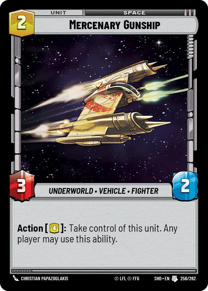 Mercenary Gunship [Shadows of the Galaxy] 256/262